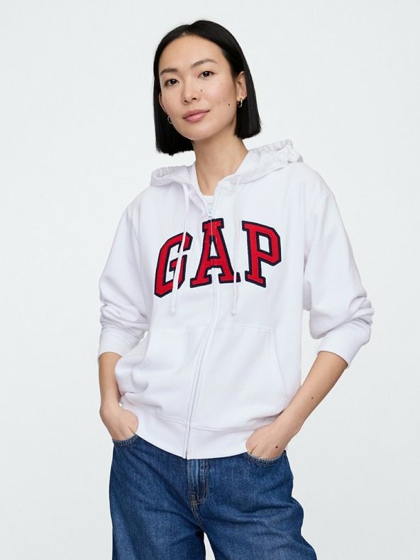 GAP Hanorac cu logo și fleece GAP