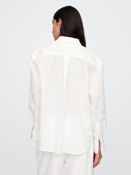 GAP Cămașă oversize din in Big Shirt GAP