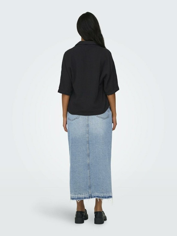 ONLY Bluză gri închis pentru femei ONLY Thyra