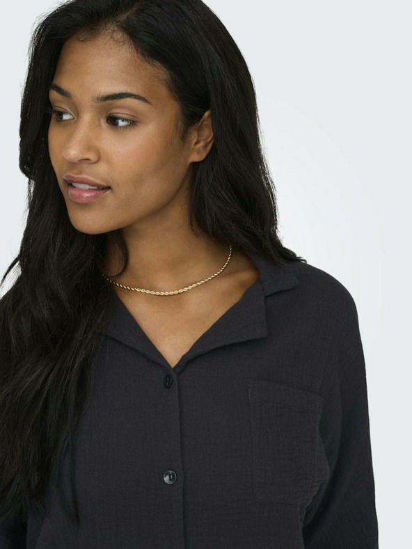 ONLY Bluză gri închis pentru femei ONLY Thyra