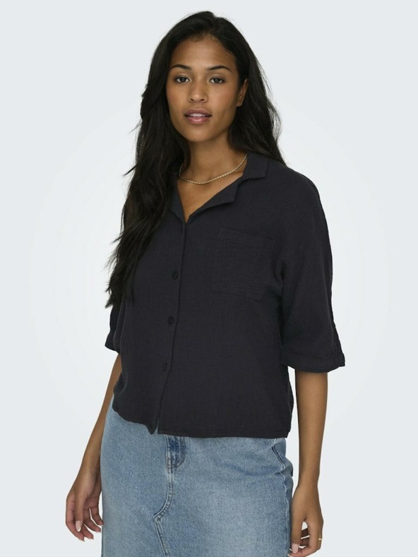 ONLY Bluză gri închis pentru femei ONLY Thyra