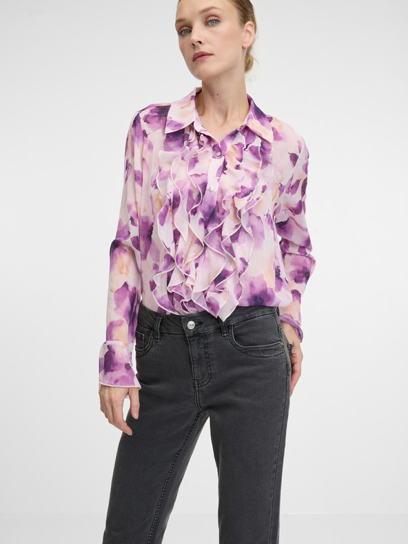 Orsay Blugi negri evazați pentru femei ORSAY