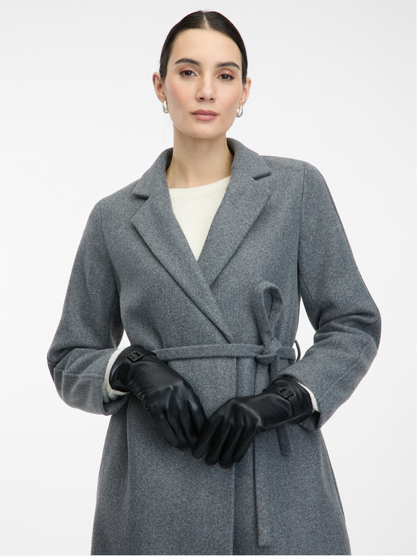 Orsay Mănuși de damă negre ORSAY