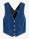 Scotch & Soda Vesta din denim albastru pentru femei Scotch & Soda