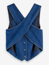 Scotch & Soda Vesta din denim albastru pentru femei Scotch & Soda