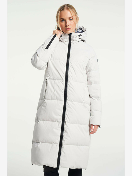 Tenson Haină pentru femei cu stil de viață de iarnă TENSON Shanna Down Coat W gri deschis