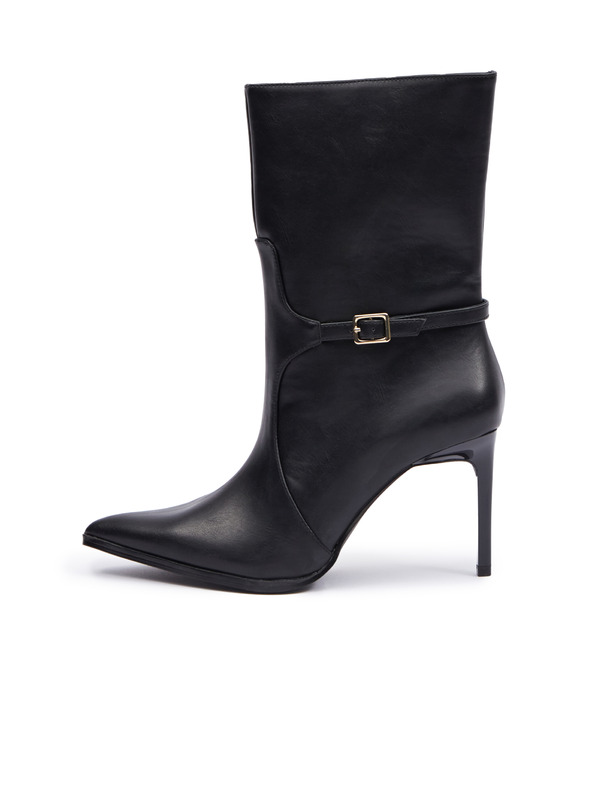 Orsay Cizme scurte de dama negre cu toc ORSAY