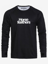 Horsefeathers Tricou termic Riley - negru mărimea L HORSEFEATHERS