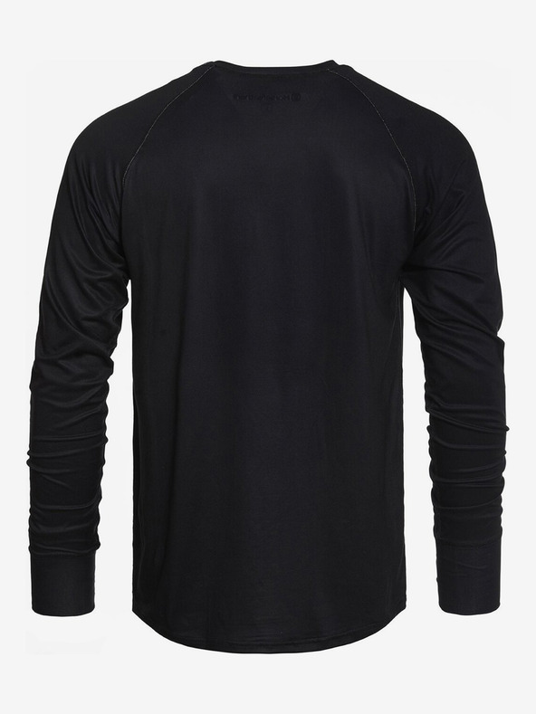 Horsefeathers Tricou termic Riley - negru mărimea L HORSEFEATHERS