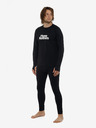 Horsefeathers Tricou termic Riley - negru mărimea L HORSEFEATHERS