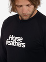 Horsefeathers Tricou termic Riley - negru mărimea L HORSEFEATHERS