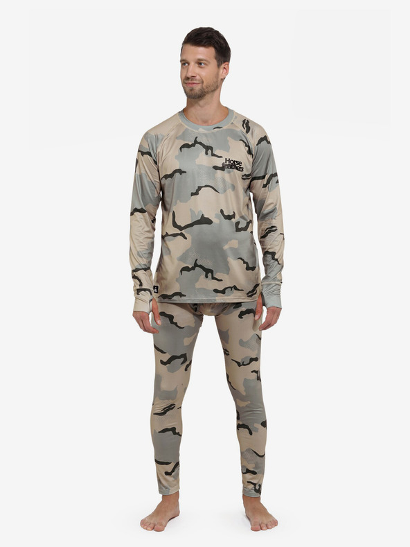 Horsefeathers Cămașă termică Riley - deșert camuflat mărimea L HORSEFEATHERS