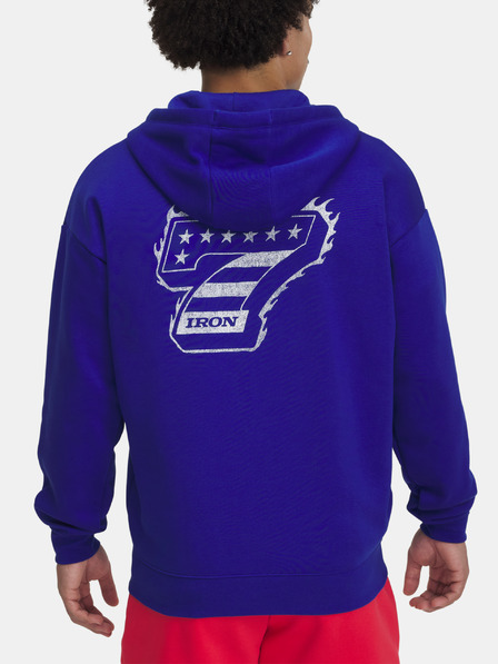 Under Armour Tricou Under Armour Pjt Rock Icon Fleece FZ, bărbați