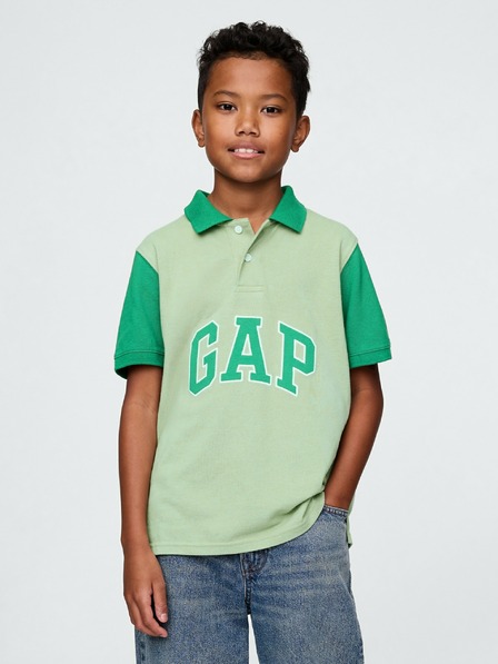 GAP Tricou polo cu logo pentru copii GAP