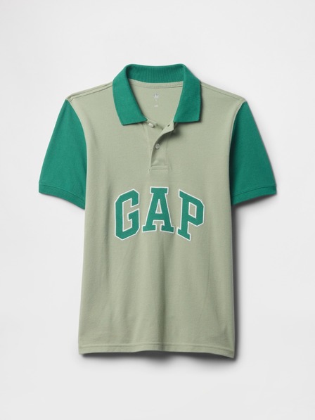 GAP Tricou polo cu logo pentru copii GAP
