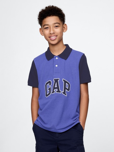 GAP Tricou polo cu logo pentru copii GAP