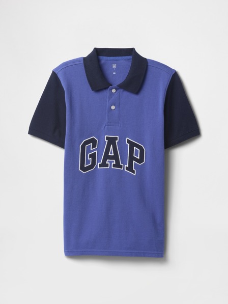 GAP Tricou polo cu logo pentru copii GAP