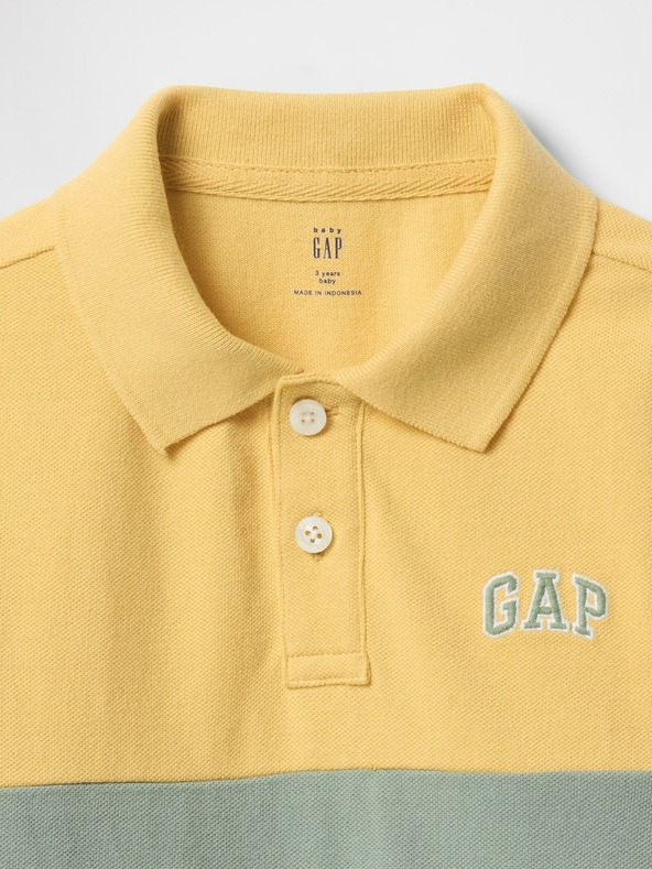 GAP Tricou polo pique pentru copii GAP