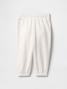 GAP Baby pantaloni de trening cu logo GAP