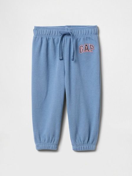 GAP Baby pantaloni de trening cu logo GAP