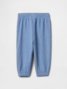 GAP Baby pantaloni de trening cu logo GAP