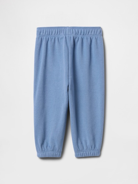 GAP Baby pantaloni de trening cu logo GAP