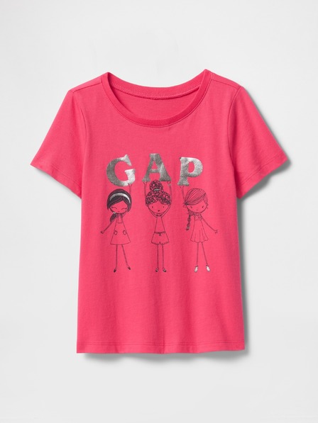 GAP Tricou cu logo pentru copii GAP