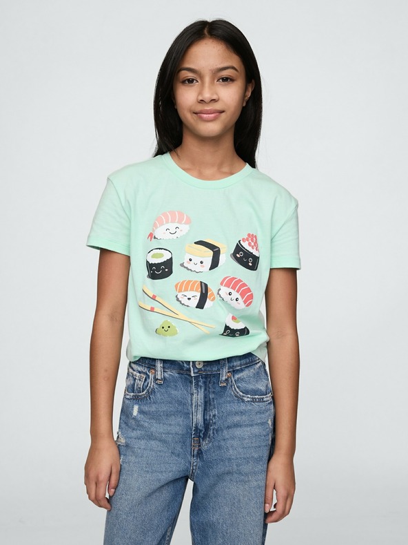 GAP Tricou pentru adolescenți 100% din bumbac organic GAP