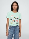 GAP Tricou pentru adolescenți 100% din bumbac organic GAP