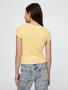 GAP Tricou cu dungi pentru adolescenți GAP