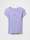 GAP Tricou cu dungi pentru adolescenți GAP