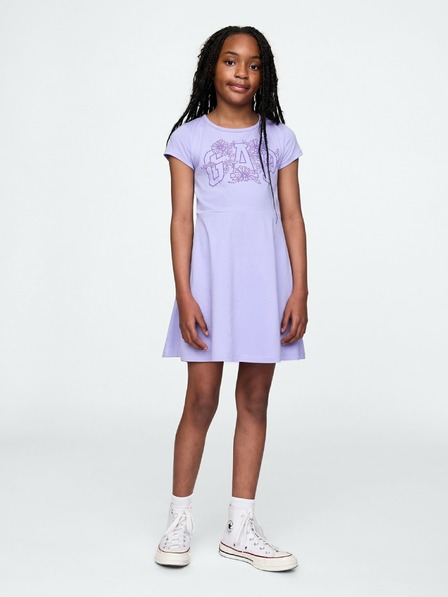 GAP Rochie pentru copii cu logo GAP