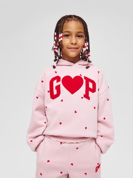 GAP Hanorac pentru copii cu logo și fleece GAP