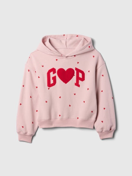 GAP Hanorac pentru copii cu logo și fleece GAP