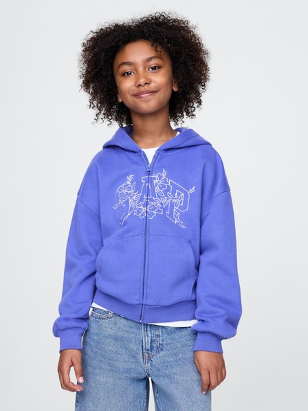 GAP Hanorac oversize pentru copii cu logo GAP