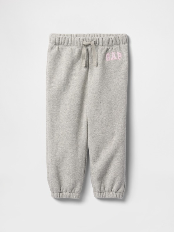GAP Baby pantaloni de trening cu logo GAP
