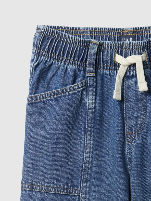 GAP Blugi Pull-On Wide pentru copii GAP