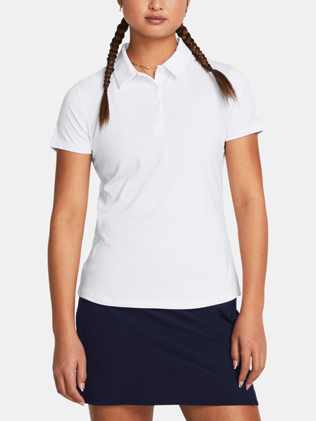 Under Armour Polo pentru femei Under Armour UA Playoff SS-WHT