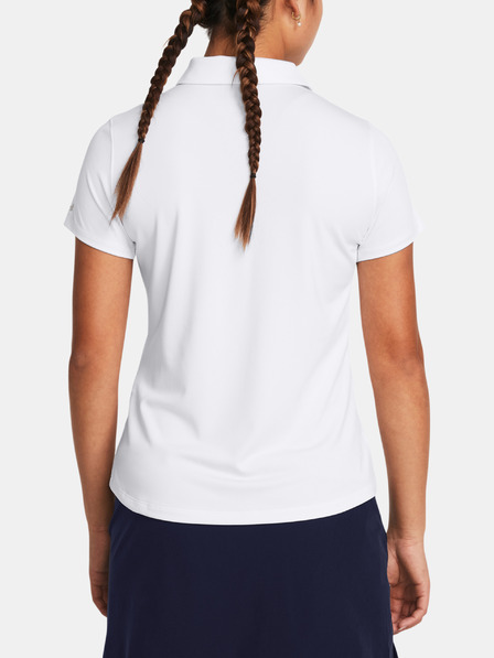 Under Armour Polo pentru femei Under Armour UA Playoff SS-WHT