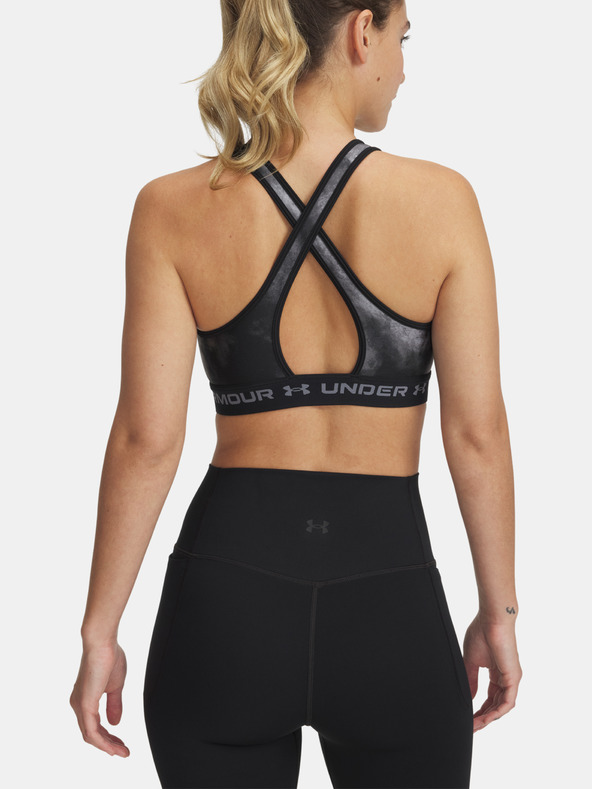 Under Armour Sutien Under Armour Crossback Mid Print pentru femei