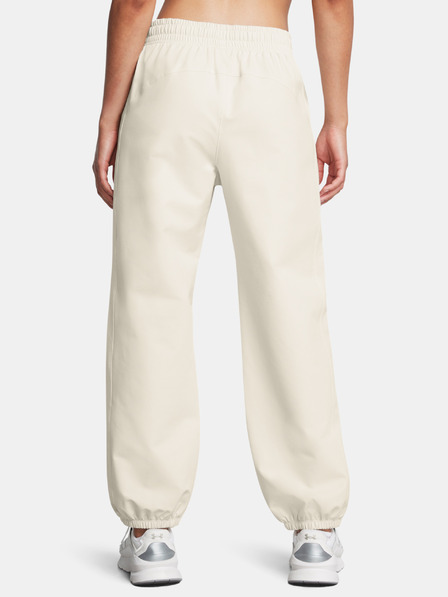 Under Armour Pantaloni pentru femei Under Armour Armoursport Swoven Pant-WHT