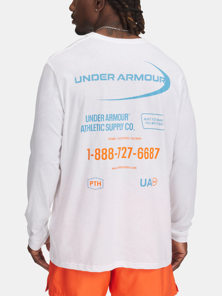 Under Armour Tricou Under Armour UA M WORKWEAR LOGO LS, bărbați
