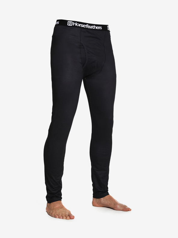 Horsefeathers Pantaloni termici Riley - negru mărimea L HORSEFEATHERS