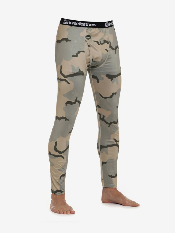 Horsefeathers Pantaloni termici Riley - desert camo mărimea L HORSEFEATHERS