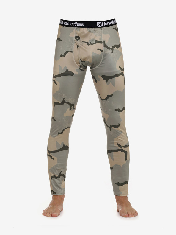 Horsefeathers Pantaloni termici Riley - desert camo mărimea L HORSEFEATHERS