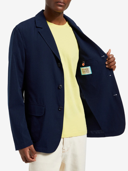 Scotch & Soda Jachetă Scotch & Soda Unconstructed albastru închis pentru bărbați