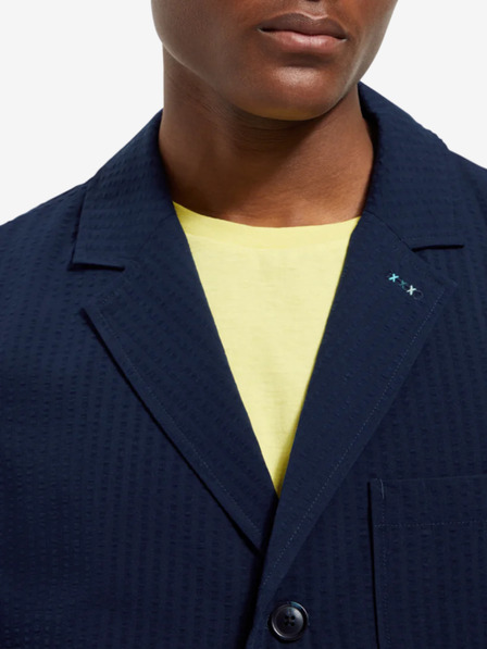 Scotch & Soda Jachetă Scotch & Soda Unconstructed albastru închis pentru bărbați