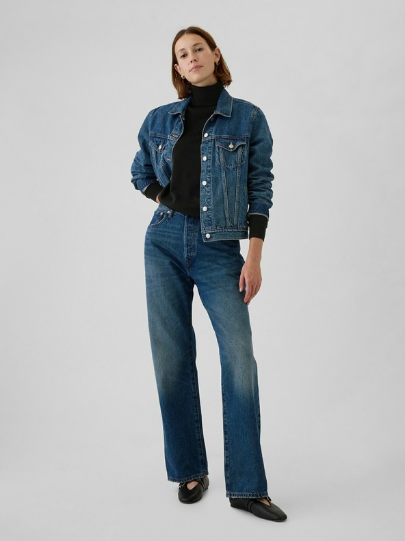 GAP Pulover lână merino cu guler înalt GAP