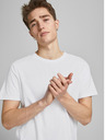 Jack & Jones Tricou de bază alb pentru bărbați Jack & Jones