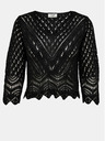 Jacqueline de Yong Pulover scurt negru JDY-New Sun